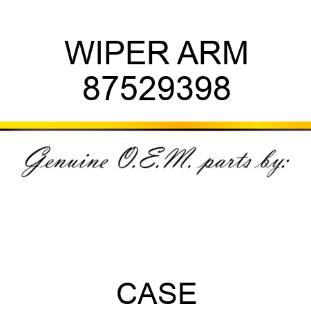 WIPER ARM 87529398