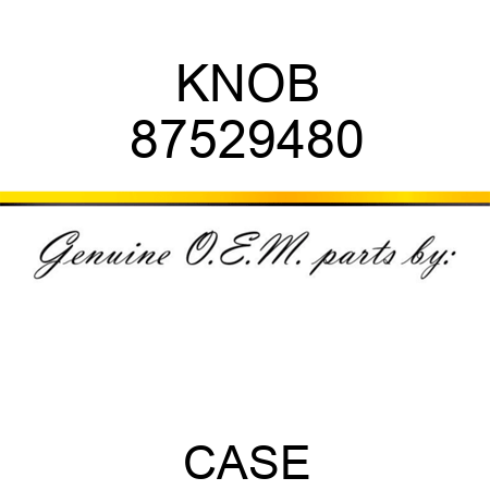KNOB 87529480