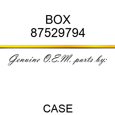 BOX 87529794