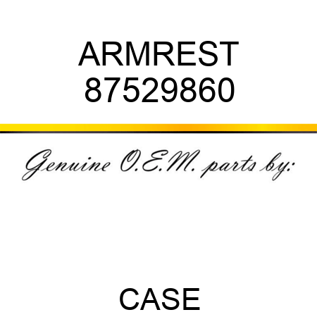 ARMREST 87529860