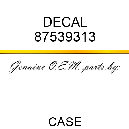 DECAL 87539313