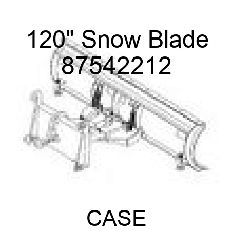 120" Snow Blade 87542212