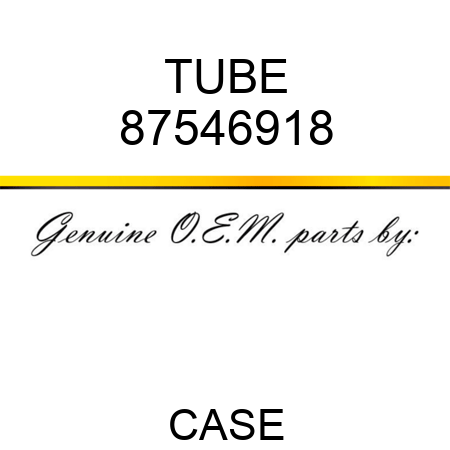 TUBE 87546918