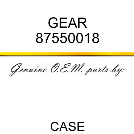 GEAR 87550018