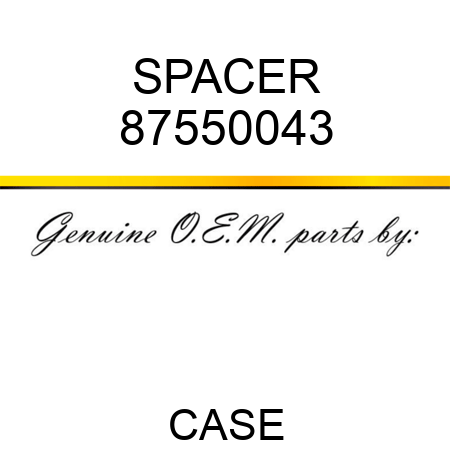 SPACER 87550043