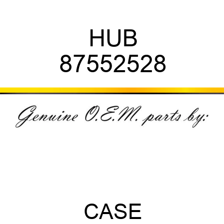 HUB 87552528