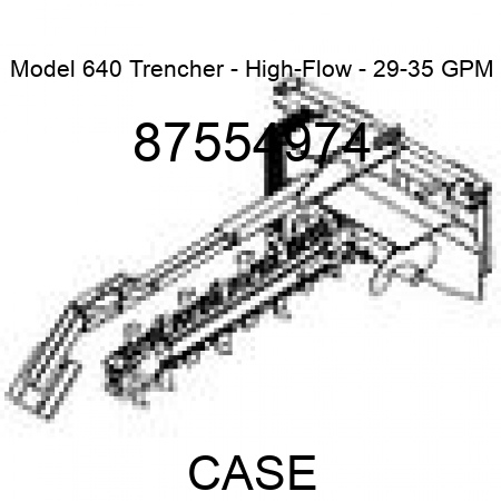 Model 640 Trencher - High-Flow - 29-35 GPM 87554974