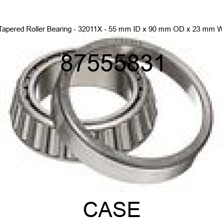 Tapered Roller Bearing - 32011X - 55 mm ID x 90 mm OD x 23 mm W 87555831