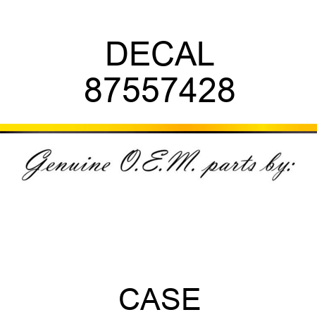 DECAL 87557428