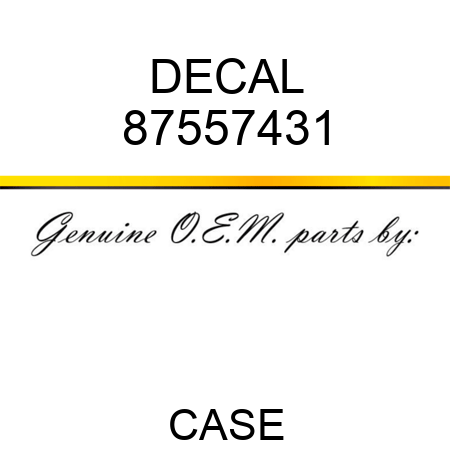 DECAL 87557431