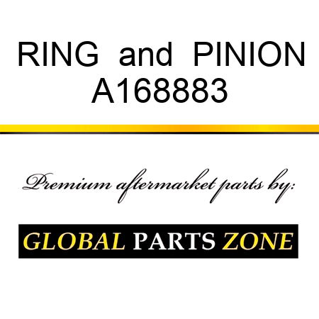 RING & PINION A168883