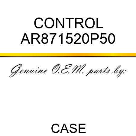 CONTROL AR871520P50