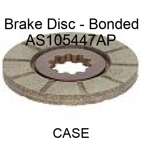 Brake Disc - Bonded AS105447AP