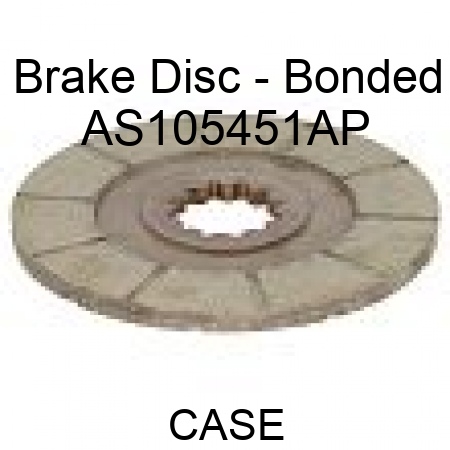 Brake Disc - Bonded AS105451AP