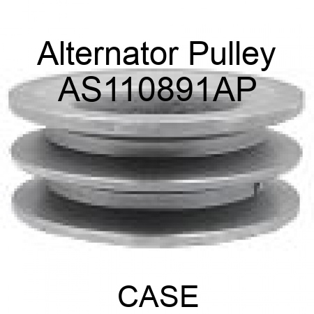 Alternator Pulley AS110891AP