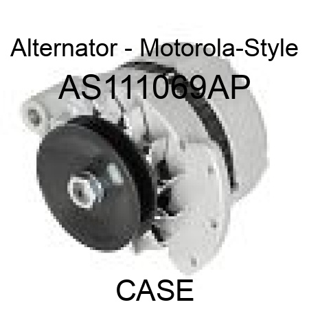 Alternator - Motorola-Style AS111069AP