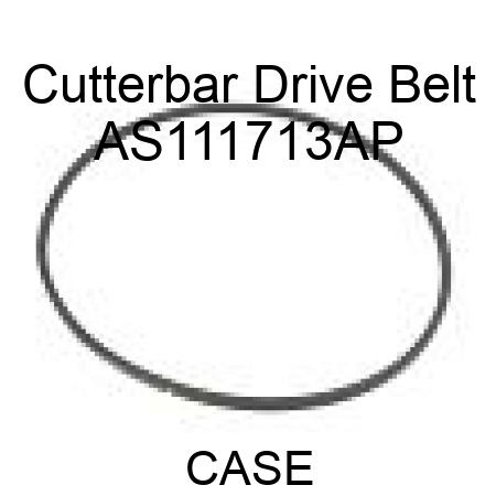 Cutterbar Drive Belt AS111713AP