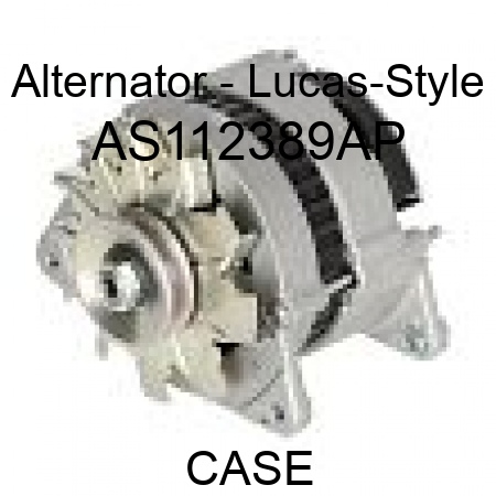 Alternator - Lucas-Style AS112389AP