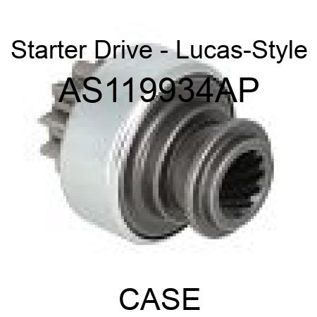 Starter Drive - Lucas-Style AS119934AP