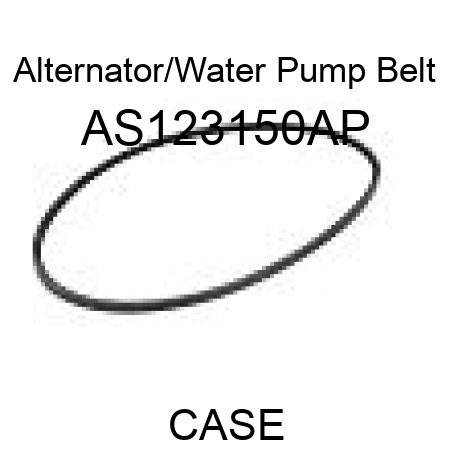 Alternator/Water Pump Belt AS123150AP