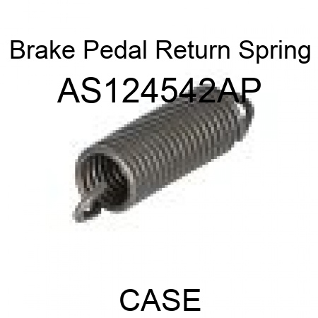 Brake Pedal Return Spring AS124542AP