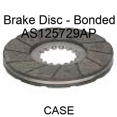 Brake Disc - Bonded AS125729AP
