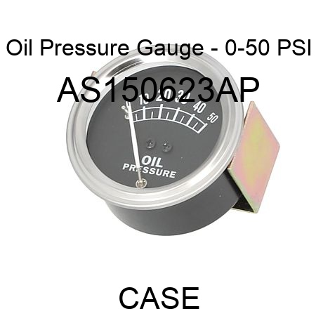 Oil Pressure Gauge - 0-50 PSI AS150623AP