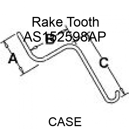 Rake Tooth AS152598AP