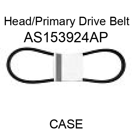 Head/Primary Drive Belt AS153924AP