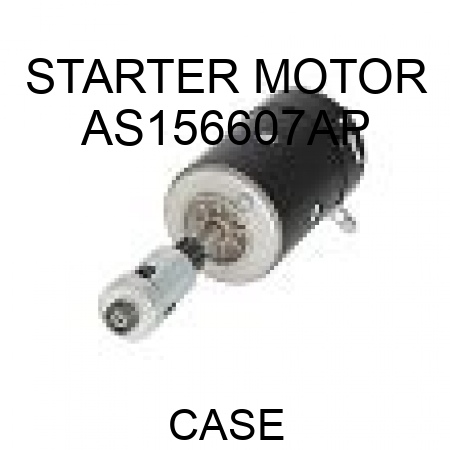 STARTER MOTOR AS156607AP