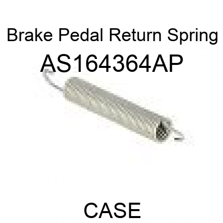 Brake Pedal Return Spring AS164364AP