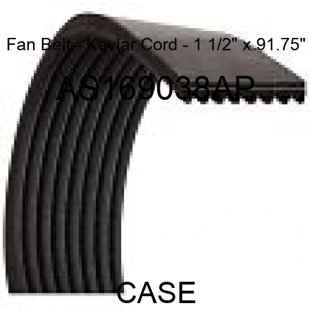Fan Belt - Kevlar Cord - 1 1/2" x 91.75" AS169038AP