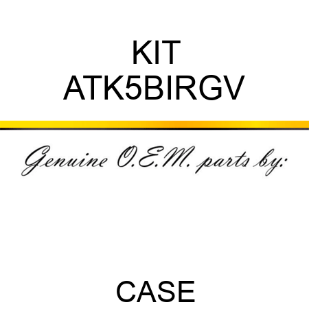 KIT ATK5BIRGV