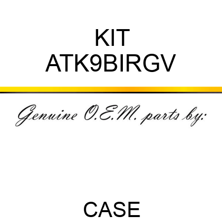 KIT ATK9BIRGV