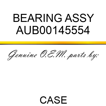 BEARING ASSY AUB00145554