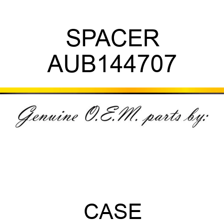 SPACER AUB144707