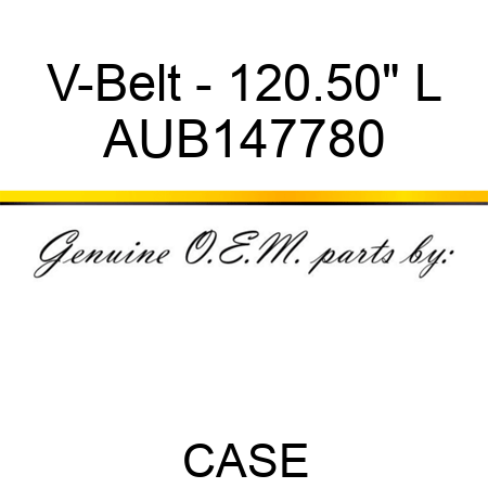 V-Belt - 120.50" L AUB147780