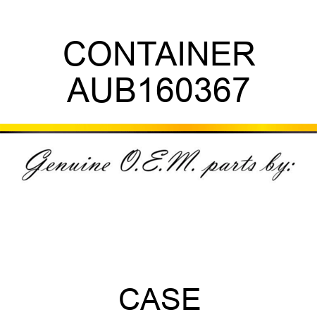 CONTAINER AUB160367