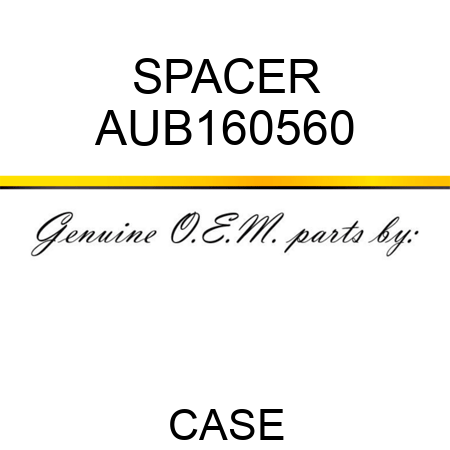 SPACER AUB160560