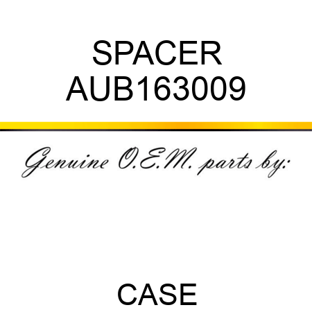 SPACER AUB163009
