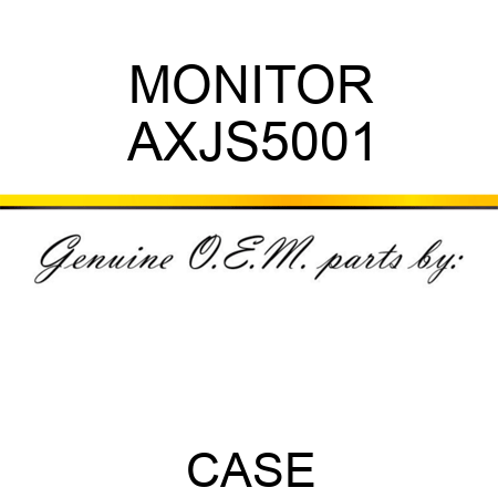 MONITOR AXJS5001