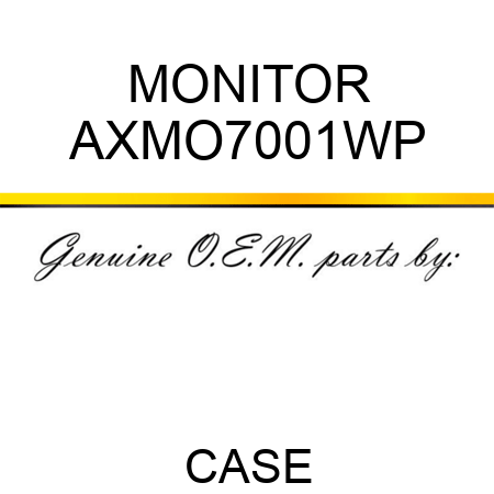 MONITOR AXMO7001WP