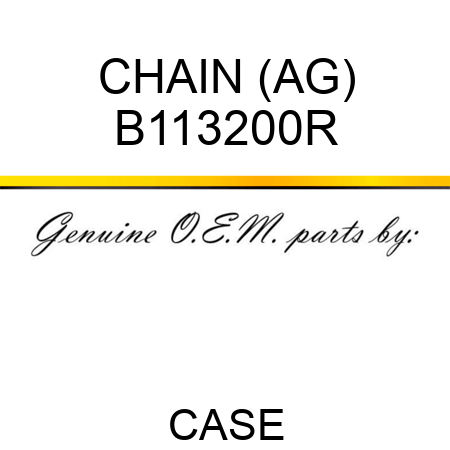 CHAIN (AG) B113200R