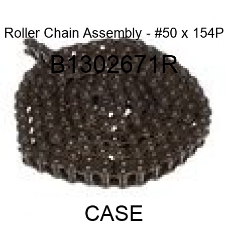 Roller Chain Assembly - #50 x 154P B1302671R