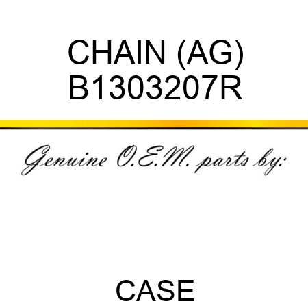 CHAIN (AG) B1303207R