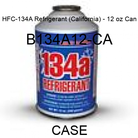 HFC-134A Refrigerant (California) - 12 oz Can B134A12-CA