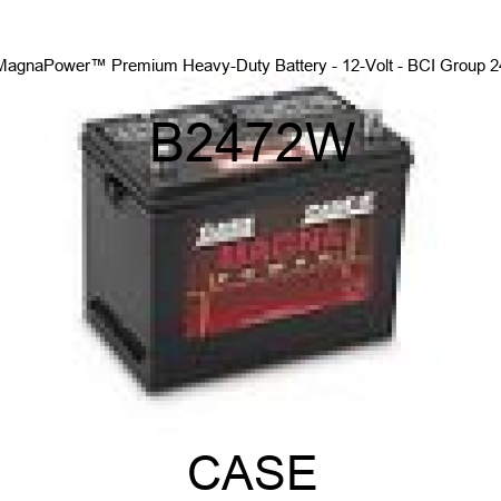 MagnaPower™ Premium Heavy-Duty Battery - 12-Volt - BCI Group 24 B2472W