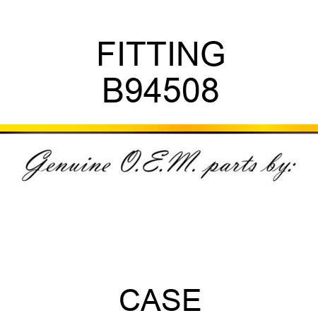 FITTING B94508