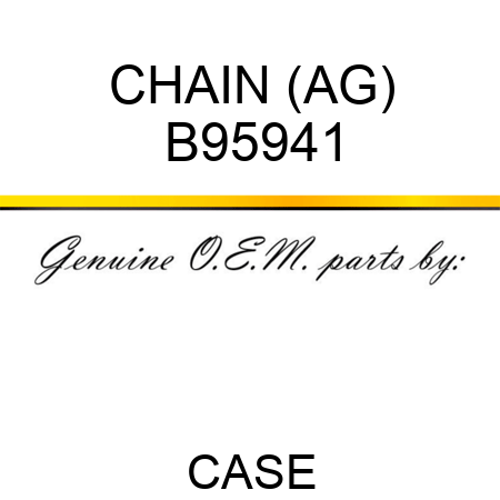 CHAIN (AG) B95941