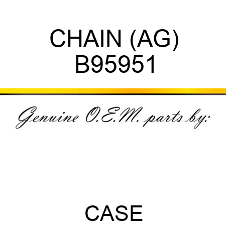 CHAIN (AG) B95951
